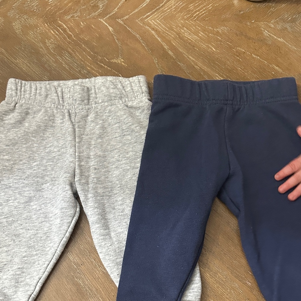 Garanimals Baby Gray and Navy Joggers